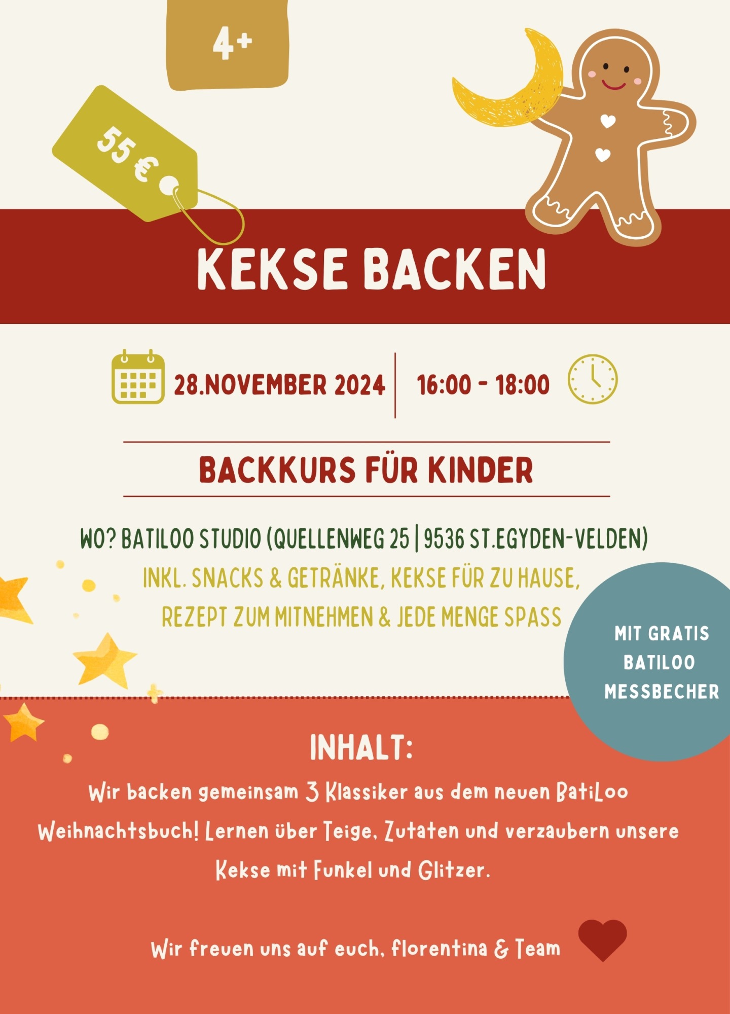 Kekse Backen für Kinder